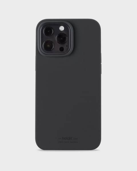 Holdit Mobilskal Silicone iPhone 13 Pro Max, Svart