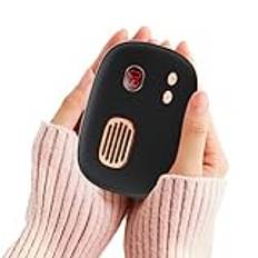 Handvärmare Laddare,USB Handvärmare, 2 i 1 elektrisk handvärmare och telefonladdare, Digital Display Handvärmare Power Bank, fickvärmare för utomhuscamping, vandring, ryggsäcksfärd