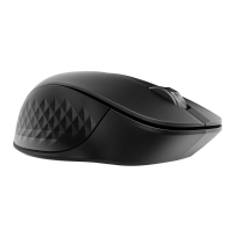 HP 435 - Mus - ergonomisk - 5 knapper - trådløs - 2.4 GHz, Bluetooth - Bluetooth USB adapter - jack sort - for Elite Mobile Thin Client mt645 G7  For