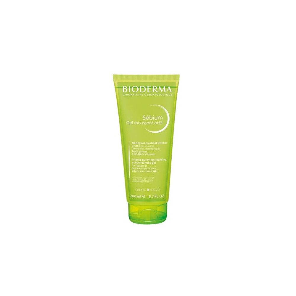 Bioderma Sebio Cleansing Gel för akne och fet hud (aktiv) 200 ml