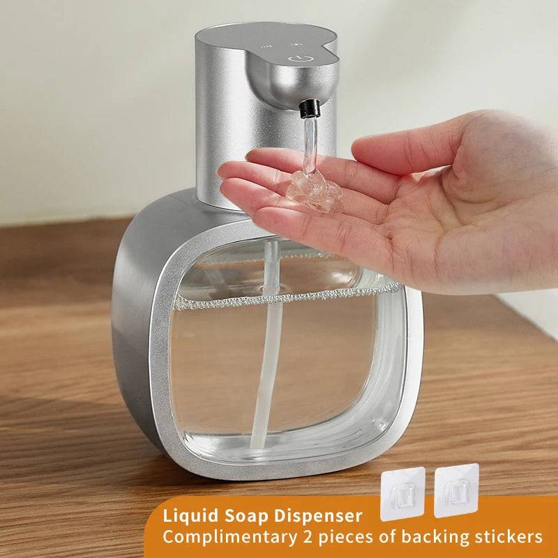 New Wall Mounted Automatic Soap Dispenser Foam Smart Hand Washing - P4D Silver Liquid