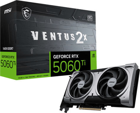 GeForce RTX 5060 Ti 16GB Ventus 2X OC Plus