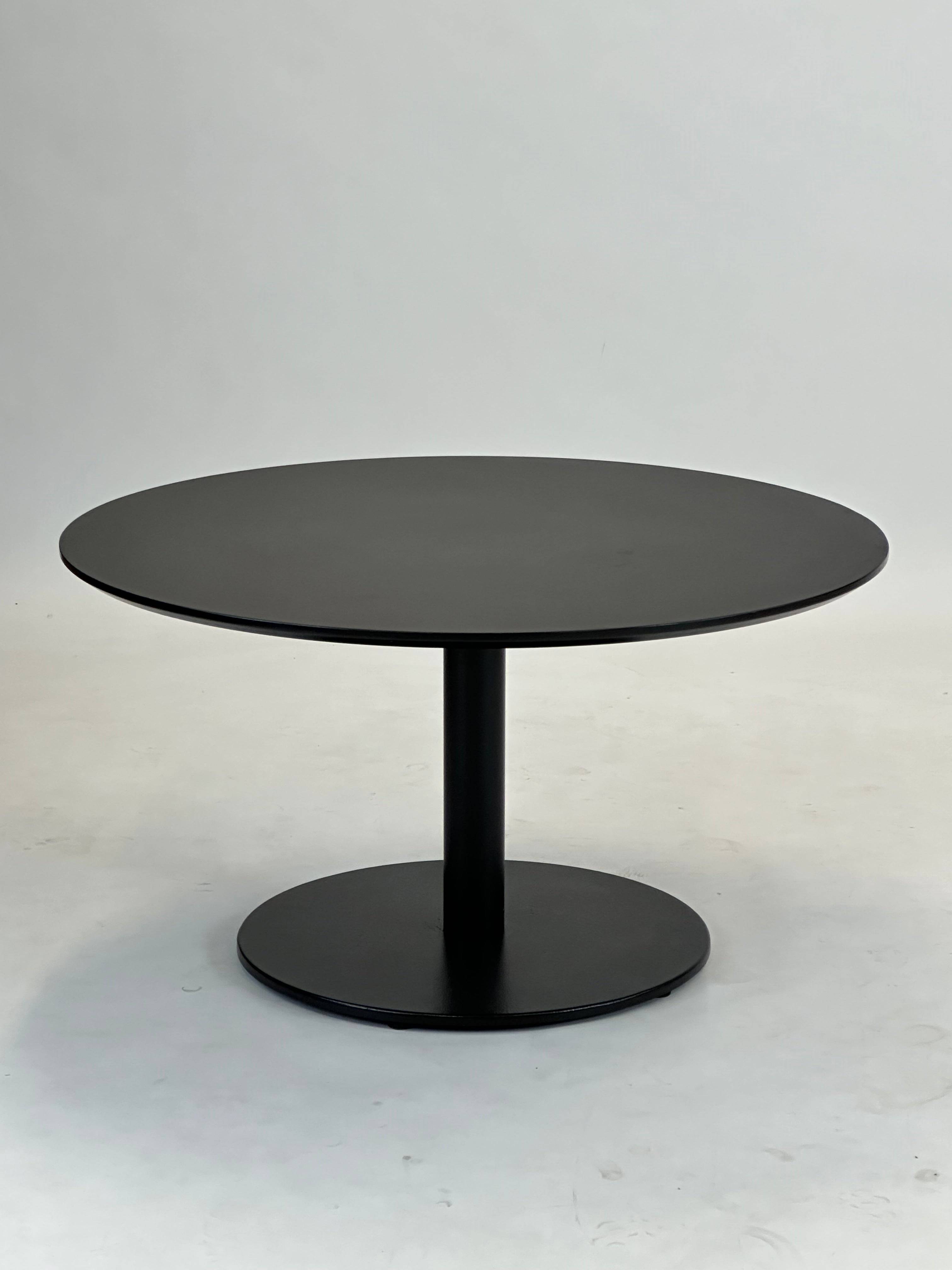 Pedrali Sofabord – Sort Ø100 cm
