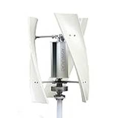 12V-220V Portable Wind Power Turbine Generator Kit, 12000W Wind Turbine Generator Kit med 3 Blade/Controller för Solar Wind Electricity Producer Equipment,24V