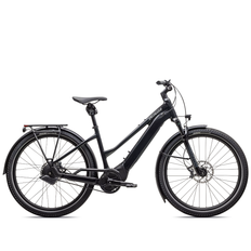 Specialized Vado 5.0 IGH Step Through - 2025 - Gloss Castblack / Satin Silver Reflective - M
