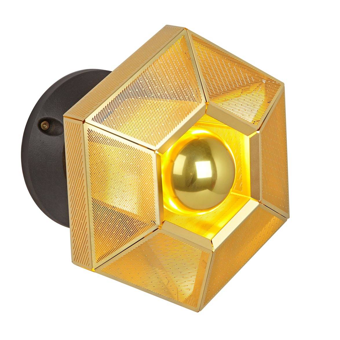 Tom Dixon Cell Wall vägglampa, mässing 20cm