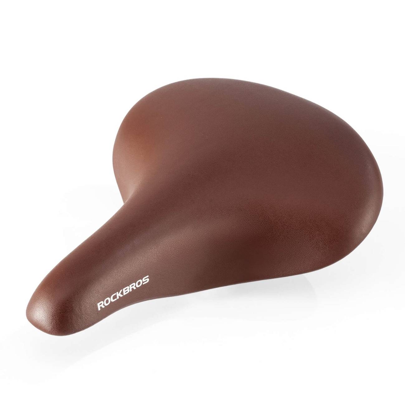 Rockbros 6800S retro-cykelsadel med hög komfort – brun