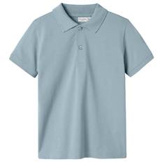 Name It Polo - NkmValukas - Dusty Blue - Name It - 7-8 år (122-128) - Polo