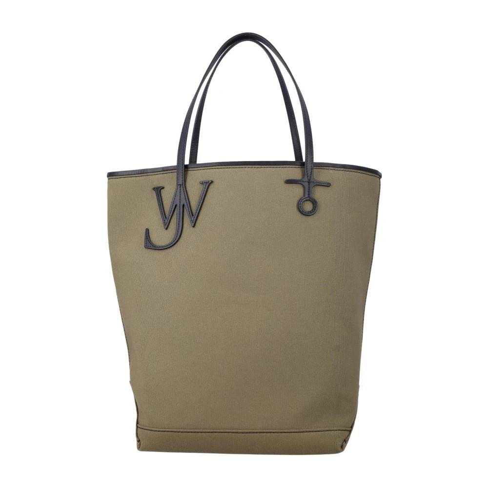 JW Anderson Large Anchor Tote - Tasker - Herre - Grøn - ONE SIZE - Bomuld