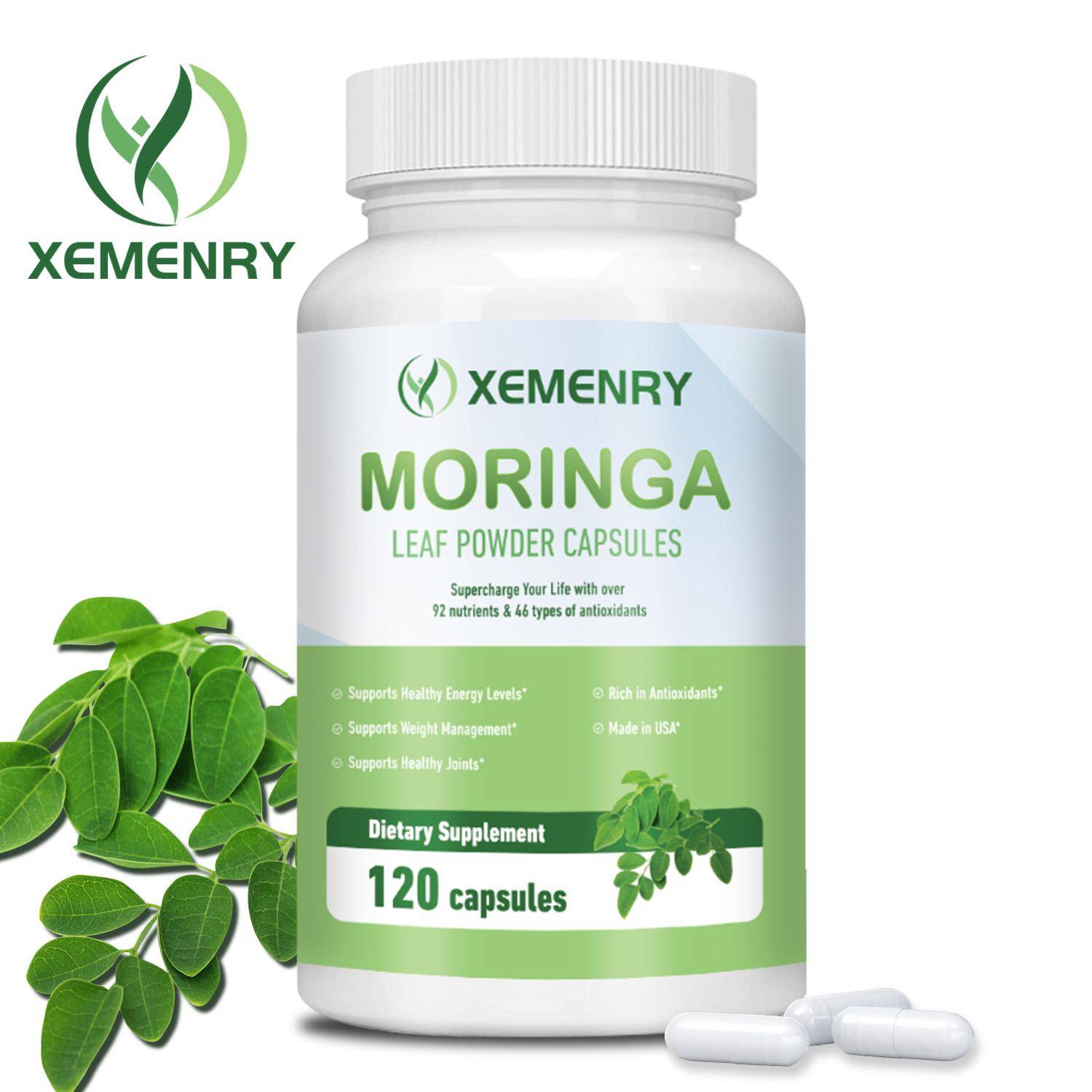 Moringa - Supermat,Antioxidant,Viktminskning,Immunförstärkare,Energi & Metabolism