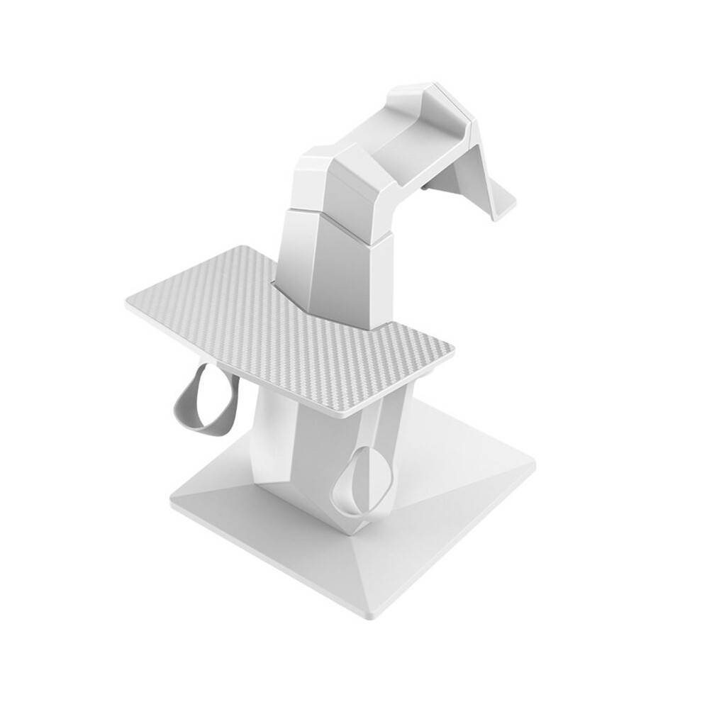 VR Stand Display Holdeand Controller for Meta Quest 3/Meta Quest Pro/ Quest 2 Rechargeable Display Stand White