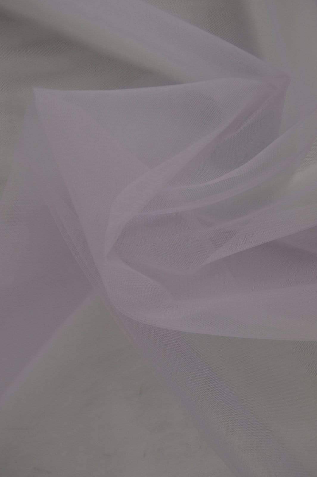 Lavendel Blød Tyl Med Stræk - Stof i Metervarer - Polyester.
