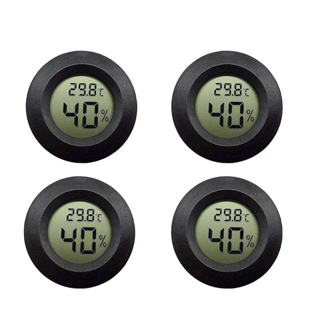 Mini-hygrometer med lang levetid, digital LCD-skærm til præcis temperatur- og fugtighedsmåler, ideel til forskellige miljøer (-10C til -11C)