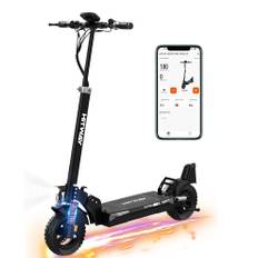 10inch Off-Road Electric Scooter for Adults HITWAY H9 Pro ABE with 48V20.8AH Battery svart