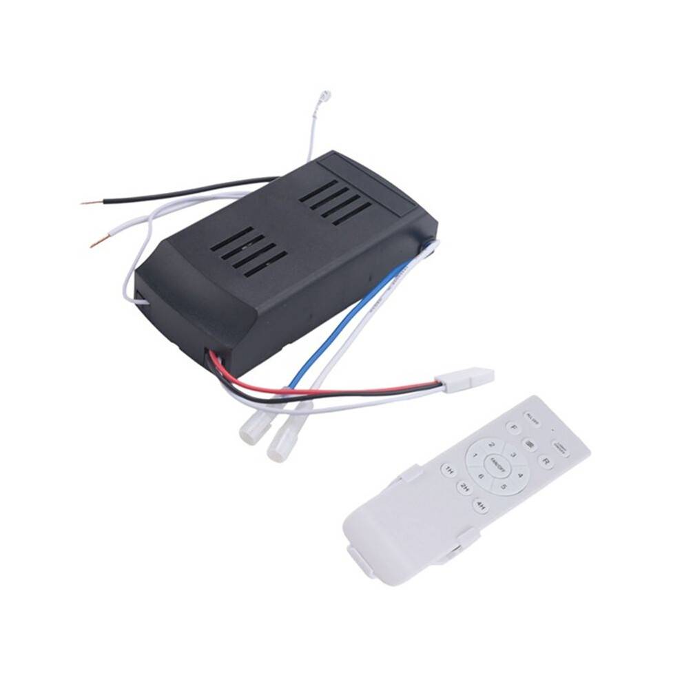 Universal Ceiling Fan Remote Control Kit Replacement, 50W 6-Speed & Timing, for Ceiling Fan Light