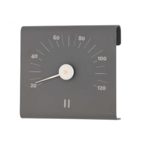 Rento Aluminium sauna termometer grå