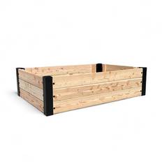 BALDER Højbed lærketræ H: 32 - Flere varianter 60x120 cm