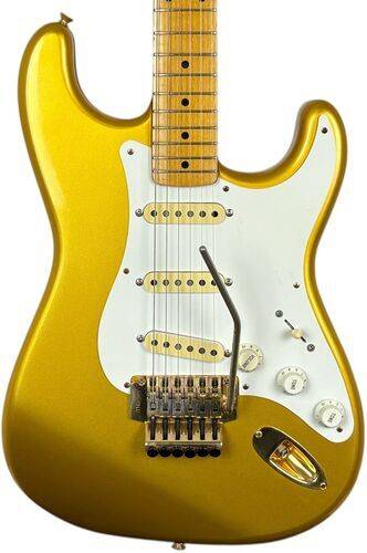 Fender Japan 54 Reissue Stratocaster 1991 - Metallic Gold - MOD | MOD