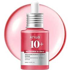 ANUA Serum 10 % niacinamid + 4 % tranexamsyra, ceramid, hyaluronsyra, vitamin B12, naturlig färg, för känslig hud, koreansk glashud, parfymfri (30 ml/1,01 fl.oz.)