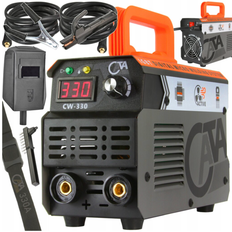 Svejseapparat MMA Kit transportabel 230V - Justerebare ampere 20-300A - Inklusiv div. tilbehør