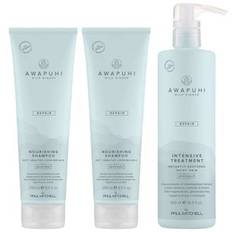 Paul Mitchell Trio: Awapuhi Wild Ginger Nourishing Shampoo 250ml x 2 & Intensive Treatment 500ml