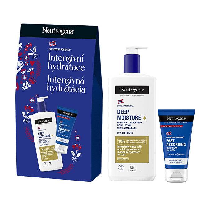 Neutrogena Set Regalo Per La Cura Del Corpo Idratazione Intensiva