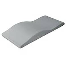 SAYEYBU Wave Mattress, Eyelashes Bed Mattress, Foam Lash Bed Topper, Ergonomic Curved Eyelashes Lounger Mattress, for Spa Massage And Beauty Salon,Grey