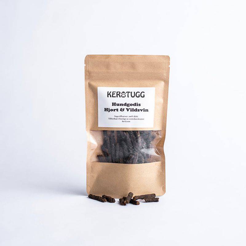 Kerotugg Hundgodis av Hjort & Vildsvin 80 g