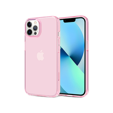 iPhone 13 Pro Max - Ballet™ Crystal Silikone Bagside Cover - Pink