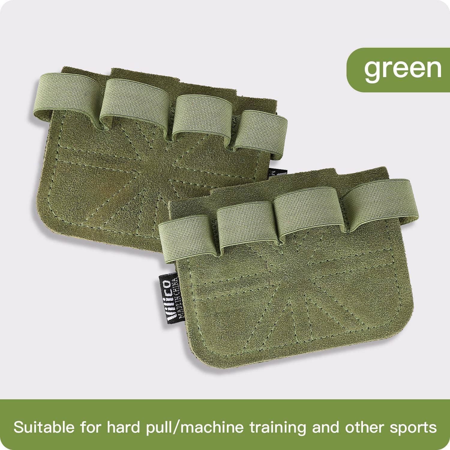 1/2 Pc Powerlifting Gym Gloves Breathable Leather Palm Guard Weightlifting Fitness Gloves for Men Women