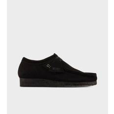 Wallabee Black Suede