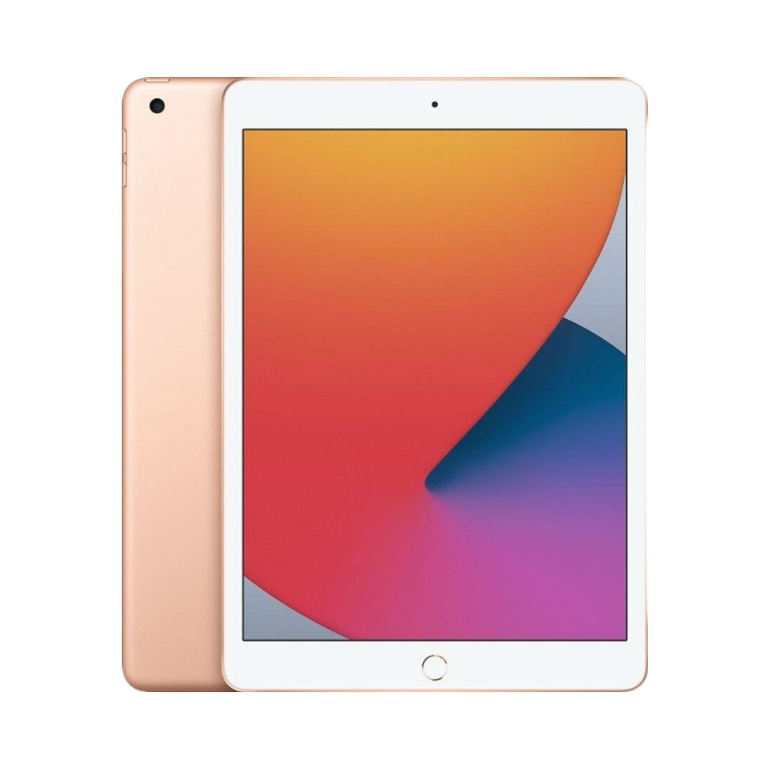 Apple iPad 10.2" 8. Gen (2020) WiFi | 128GB | Guld | Som nystand