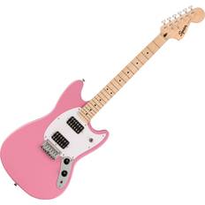 Fender Squier Sonic Mustang HH MN Flash Pink Elektrisk guitar (Kun pakket ud)