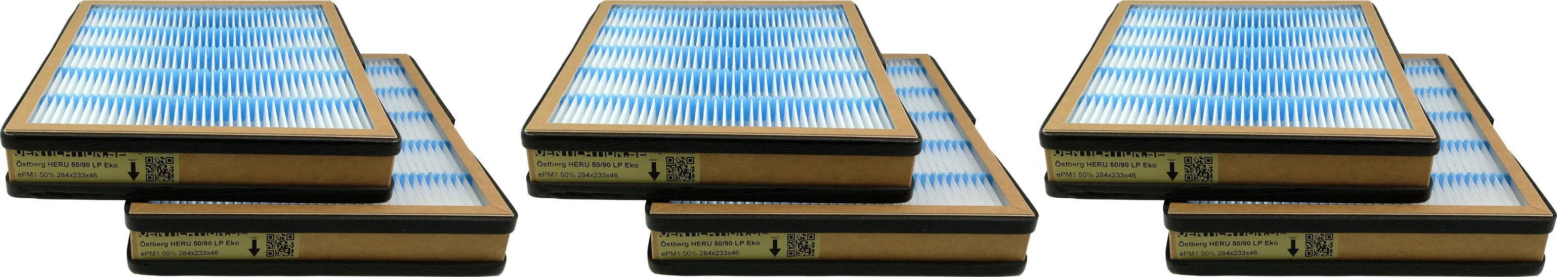 Filterpaket 3-pack HERU 50/90 LP Eko