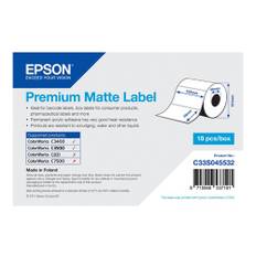 Epson Etiketter Premium Matte 102x76 Mm – Tm-c3400/tm-c3500