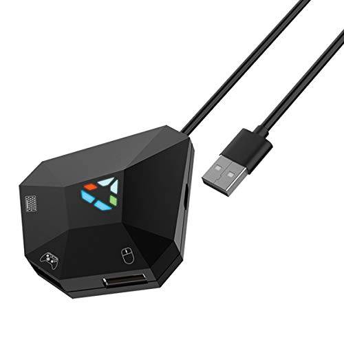 USB-anslutning, mus- och tangentbord-omvandlare för N-Switch/PS3/PS4/Xbox One/Xbox 360