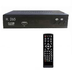 Dvb T2 Hevc 265 Digital TV-mottagare Dvb-t2 265 1080p Hd-avkodare Usb Terrestrial TV-mottagare Epg Set To