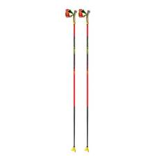 Leki Hrc Max bright red-neonyellow-carbon structure (170)