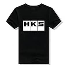 Mens-T-shirt-Euro-size-TOPS-Limited-HKS-Power-and-Sportser-Performance-Turbo-Logo-unisex-tee