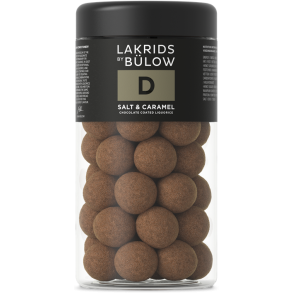 BÜLOW - No. D sød lakrids m. mælkechokolade, saltkaramel & lakridspulver - GLUTENFRI