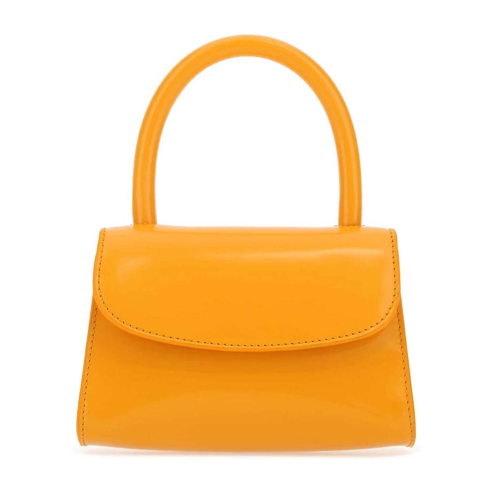 By FAR Orange Læder Mini Håndtaske - Tasker - Dame - Orange - ONE SIZE - Læder