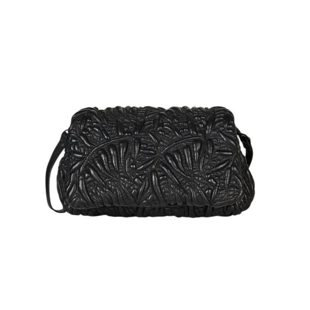 Munthe Skuldertaske - Tasker - Dame - Sort - ONE SIZE - Uld