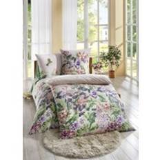 Renforcé sänglinne från Kaeppel, Rosa, Storlek 115 (80/80 cm + 155/220 cm)