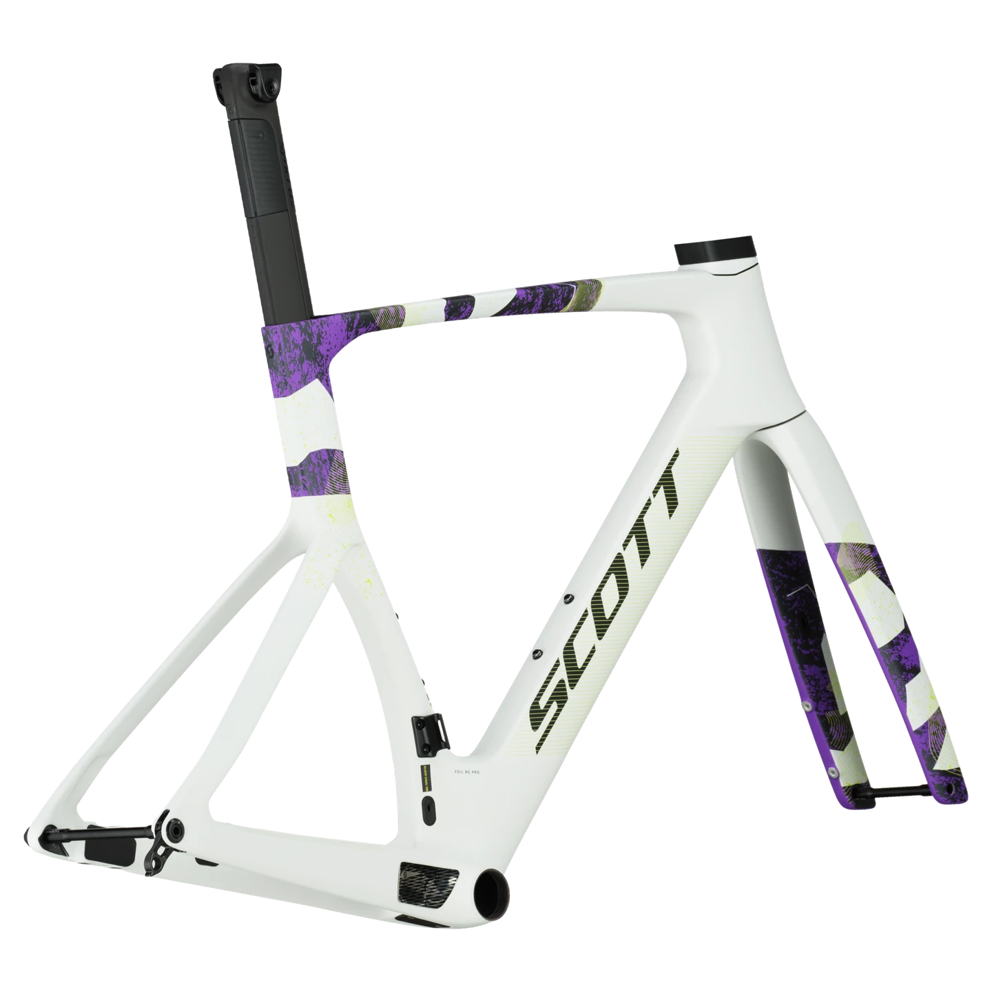 Scott Foil RC Pro HMX Frameset 2025 - 064 / M / Beluga Grey/Progressive Purple (M)