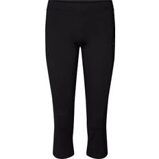 Carite - Edgefield Capri træningstights - Dame  - 46  - Sort