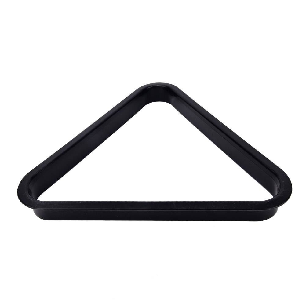 Plast 8 boll pool biljardbord rack triangel rack 5.25/5.72cm storlek snooker sportunderhållning