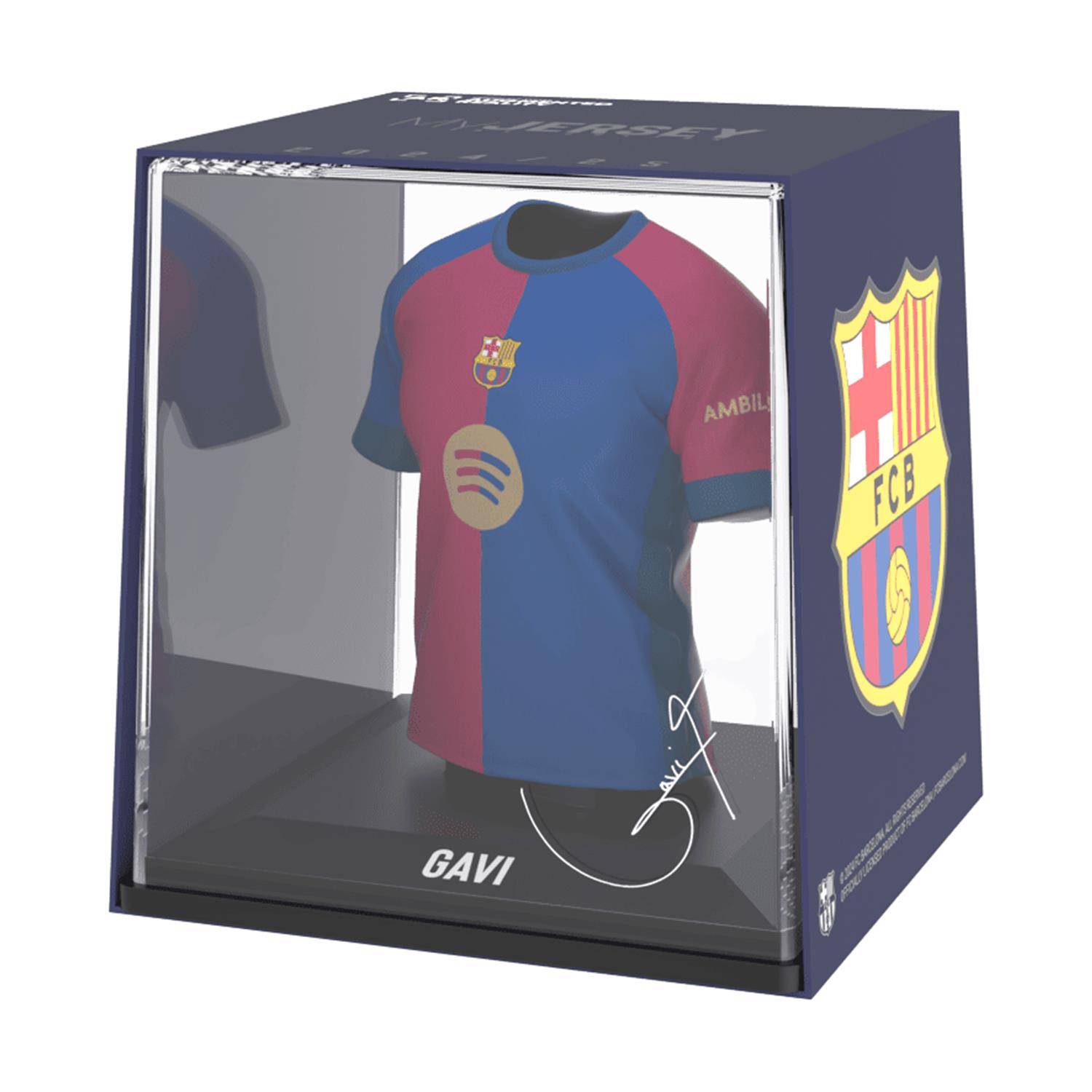 FC Barcelona Gavi mini t-shirt figure