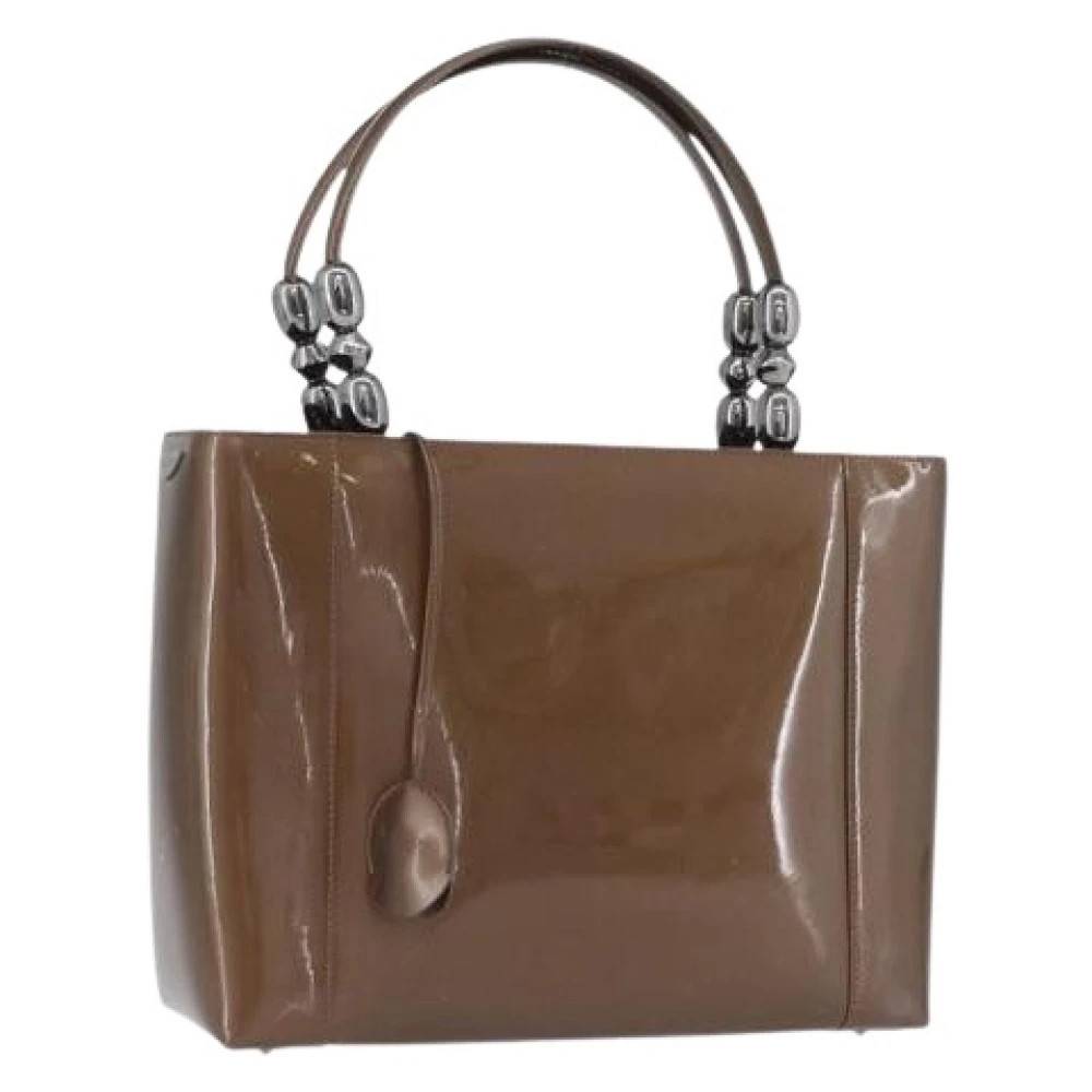 Dior Vintage - Pre-owned Vintage Handväska i Lackläder Vintage - Dam - ONE Size - Läder