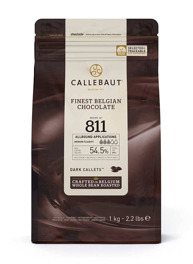 Callebaut Chokladpellets 811 - 1000 gr