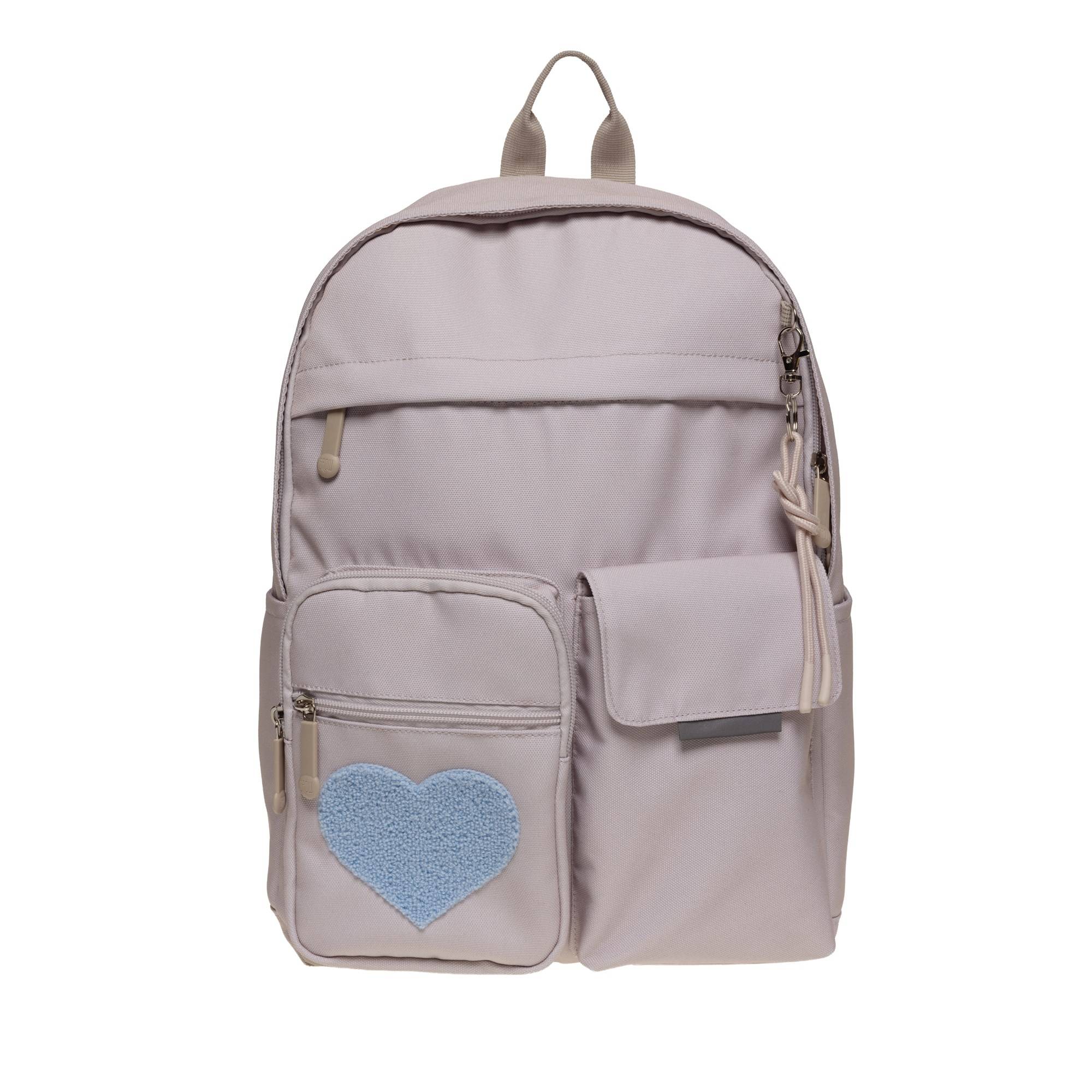 Grow Rygsæk Hearts Blue - Creme
